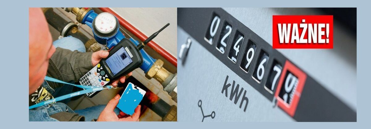 Komunikat w sprawie odczytów liczników wody